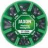 Cutie plumbi para cu vartej JAXON, nr. 4, 480 g, 3/5/7/10/15/20 g, 8 compartimente