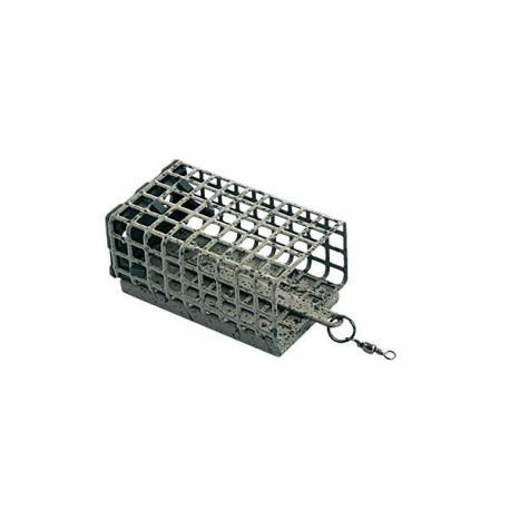 Momitor Feeder JAXON Patrat Z Eco Camou, Medium, 50 g, 25x30x44 mm, 10 buc/set