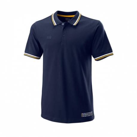 Tricou WILSON Since 1914 Pique Polo, albastru, marimea M