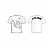 Tricou COLMIC Young, alb, pentru pescuit, marimea XS