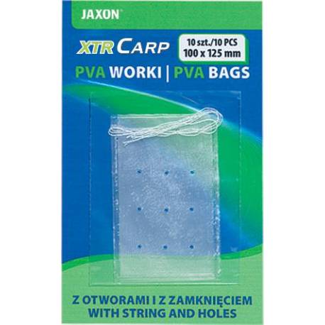 Sac PVA perforat cu fir JAXON 75*110mm