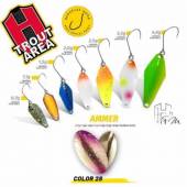 Lingurita Oscilanta HERAKLES Ammer, 3.5 g, culoare 28 Golden Trout