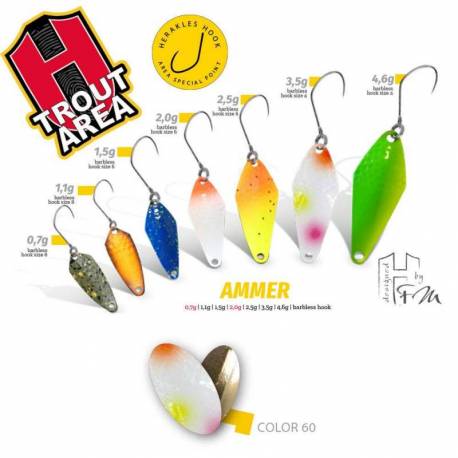 Lingurita Oscilanta HERAKLES Ammer, 4.6 g, culoare 60 Clown