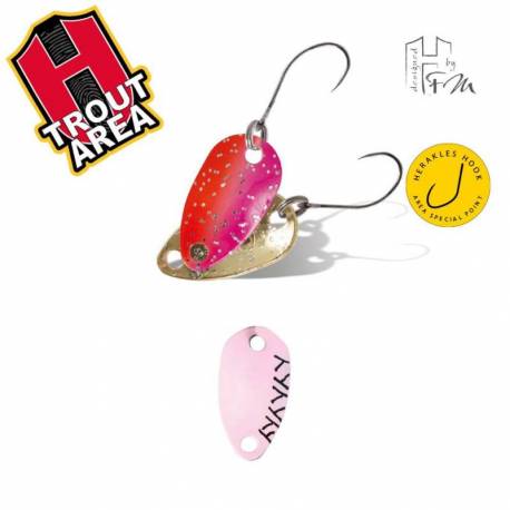 Lingurita Oscilanta HERAKLES Trout Area Nail, 2 cm, 2.0 g, culoare Pink Tiger