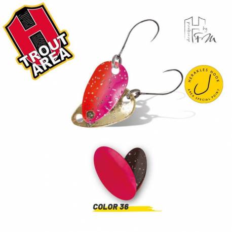 Lingurita Oscilanta HERAKLES Trout Area Nail, 2 cm, 2.0 g, culoare 36 Pink Pellet