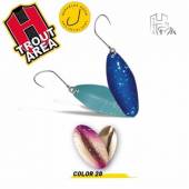 Lingurita Oscilanta HERAKLES LDS Fat, 2.5 g, culoare 28 Golden Trout