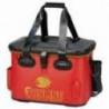 Geanta pescuit SUNLINE Lion Tackle Bag Red, impermeabila, 40x26x 32 cm, include 2 cutii accesorii