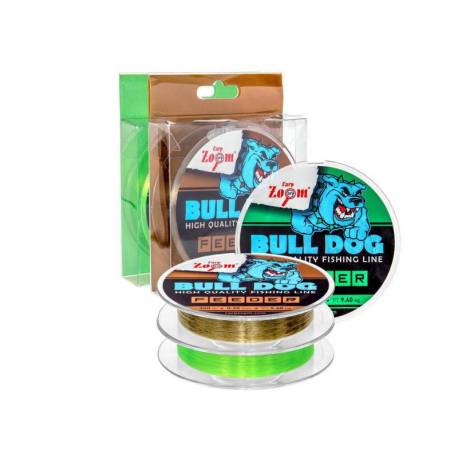 Fir monofilament CARP ZOOM BULL-DOG FEEDER, 300m, 0.31mm, 11.2kg, Brown