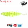 Lucky John Trick Worm 5CM (2''), 071 (LIME CHARTREUSE), 071, 10buc/borcan