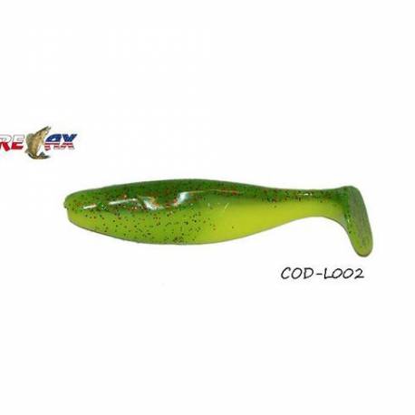 Shad RELAX Jankes 4'' Laminat, 10cm, 10 buc/plic, culoare L002