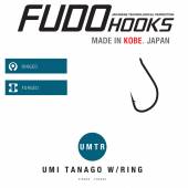 Carlige Fudo Umi Tanago with Ring (UMTR-BN) nr.14, BN-Black Nickel, 16buc/plic