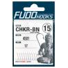 Carlige stationar FUDO Chika with Ring (CHKR-BN) Nr.17, BN-Black Nickel, 17buc/plic