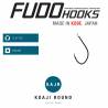 Carlige Fudo Koaji Round (KAJR-BN) nr.12, BN-Black Nickel, 17buc/plic