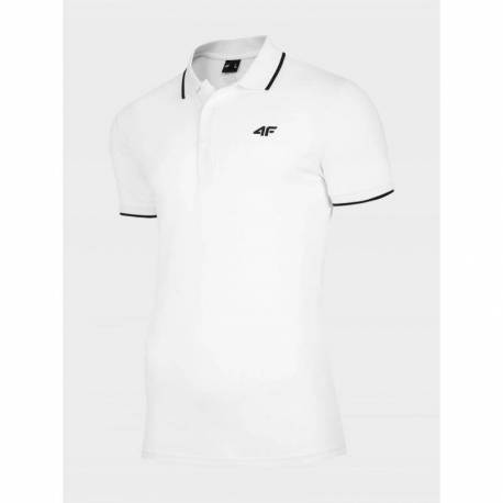 Tricou Barbati polo 4F, alb, marimea 2XL