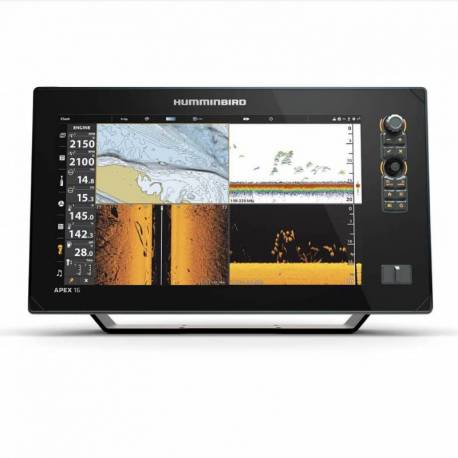 Sonda si chartplotter HUMMINBIRD APEX 16 GPS, MEGA SI+ CHARTPLOTTER , DI+, CHIRP 2D Fara transducer