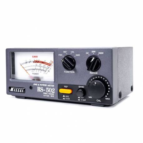 Reflectometru NISSEI RS-502 SWR 1.8-125Mhz/125-525Mhz Wattmeter 3-200W