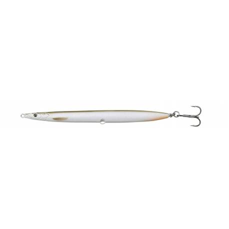 Pilker SAVAGE GEAR Sandeel Pencil 9cm, 13g, culoare Matt White Tobis