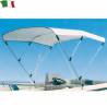 Parasolar barca GFN Luxury Bimini Top "MADE IN ITALY" - 3 arches, aluminiu, 200x180x112cm