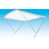 Parasolar barca RICCIONE Bimini Top - 2 arches, aluminiu, 170x180x110cm