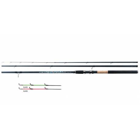 Lanseta JAXON Tenesa Feeder 3.30m, 50-120g, 3 tronsoane + 2 varfuri