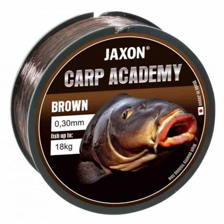 Fir monofilament JAXON CARP ACADEMY BROWN, 600m, 0.25mm, 13kg