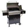 Gratar pe gaz GRILL CHEF Trendy 12201, 5+1 arzatoare, gratar si plita din fonta, sistem PTS