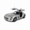 Macheta auto MERCEDES BENZ SLS AMG COUPE (2010) 1:18 argintiu