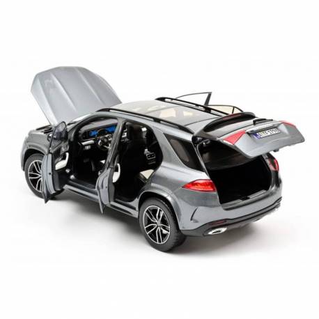 Macheta auto MERCEDES-Benz GLE (2019) 1:18 gri metalizat