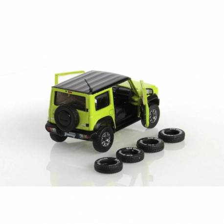 Macheta auto SUZUKI Jimny JB74 (2018) 1:46 galben lime