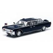 Macheta auto LINCOLN Continental SS-100-X JFK Car (1961) 1:43 albastru inchis