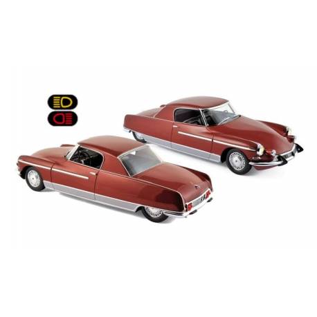 Macheta auto CITROEN DS 19 Chapron Le Dandy (1964) 1:18 rosu metalizat