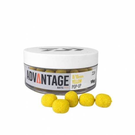 Pop-Up DAIWA Advantage Yellow, 8/10mm, 18g