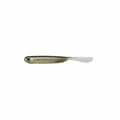 Shad TIEMCO PDL Super Livingfish 4" 10cm culoare 02 Pearl Smelt 6buc/plic