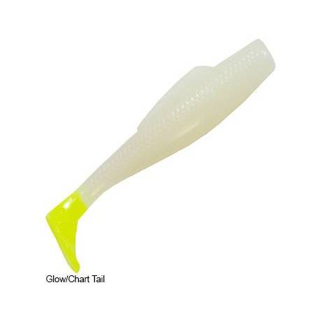 Shad Z-MAN MinnowZ 3", 7.6cm, culoare Glow / Chartreuse Tail, 6 buc./punga