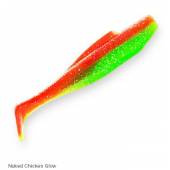 Shad Z-MAN DieZel MinnowZ 4", 10cm, culoare Nuked Chicken Glow, 5 buc/punga