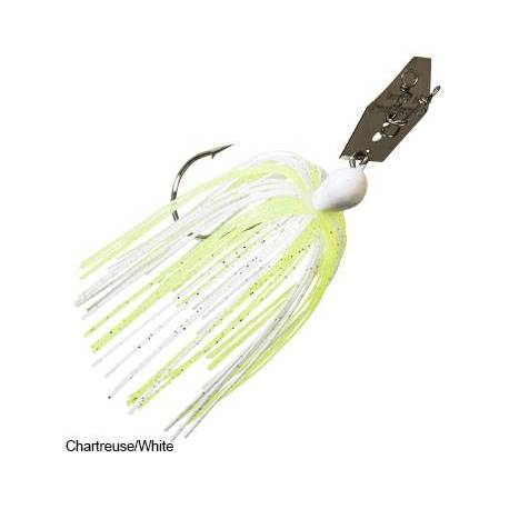 Spinnerbait Z-MAN Original ChatterBait 14g culoare White Chartreuse