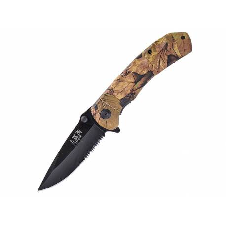 Briceag semi-automat JOKER 8.5 cm - Camuflaj