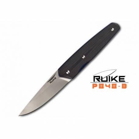 Briceag RUIKE P848, otel 14C28N, Negru, lama 8.5cm