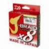 Fir textil DAIWA J-BRAID GRAND X8, Chartreuse, 0.06mm, 5.0kg, 135m