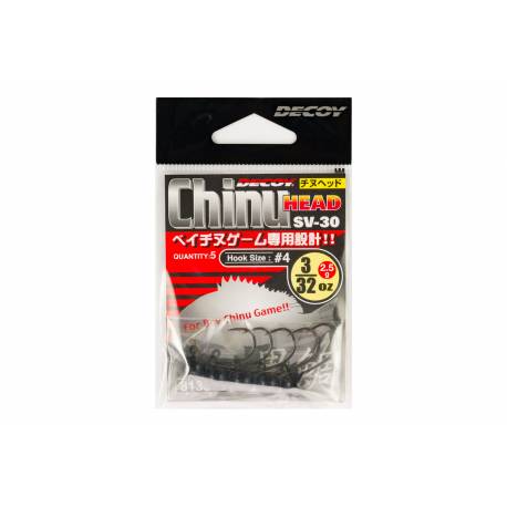 JIG DECOY SV-30 CHINU HEAD NR.2 2.5gr