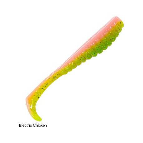 Shad Z-MAN Swimmin' TroutTrick 3.5", 8.75cm, culoare Electric Chicken