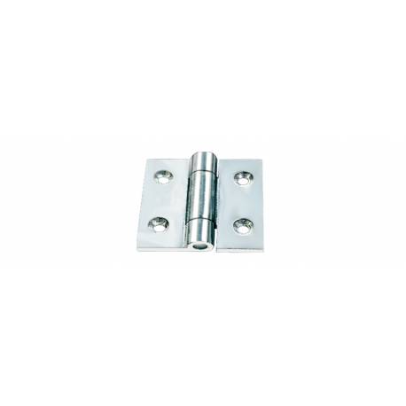 Balama cu 4 gauri GFN 143620, inox finisat, 38x38mm