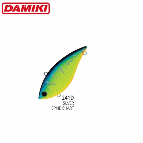 Vobler DAMIKI BEETLE 70 7cm/13g, Sinking - 241D (SILVER SPIN CHARTTREUSE)