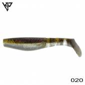 Naluci soft KP BAITS Original Shad 3'' 7.5cm, culoare 020, 5 buc./plic