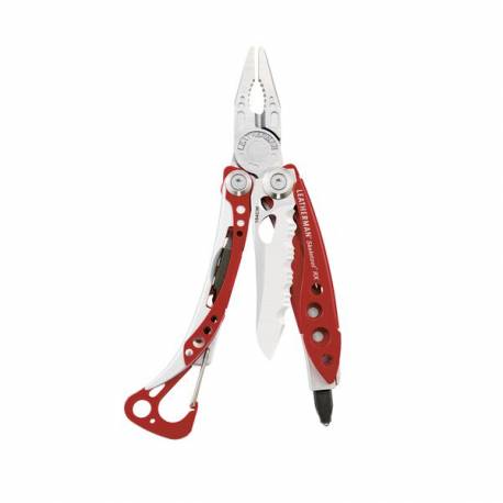 Multifunctional LEATHERMAN Skeletool RX, rosu, cu 7 functii