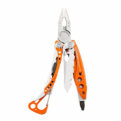 Multifunctional LEATHERMAN Skeletool RX, portocaliu, cu 7 functii