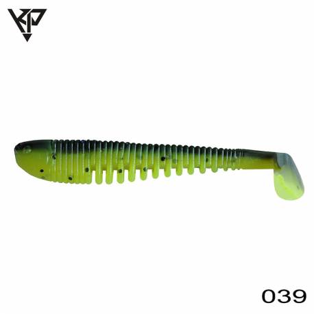 Naluci soft KP BAITS Skeleton Shad 3'', 7.5cm, 3.2g, culoare 039