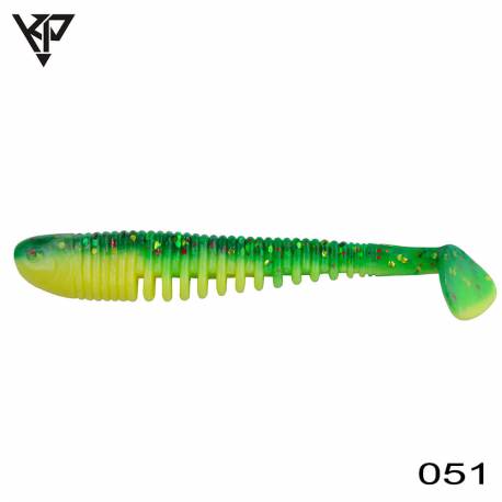 Naluci soft KP BAITS Skeleton Shad 3'', 7.5cm, 3.2g, culoare 051