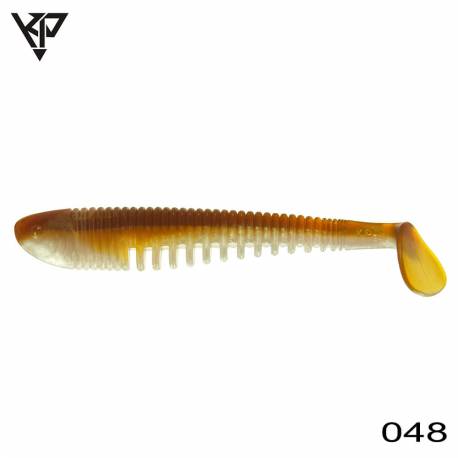 Naluci soft KP BAITS Skeleton Shad 3'', 7.5cm, 3.2g, culoare 048