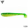 Naluci soft KP BAITS Skeleton Shad 3'', 7.5cm, 3.2g, culoare 129